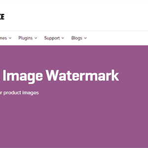Woocommerce Product Image Watermark