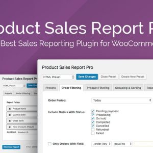 Product Sales Report Pro for WooCommerce