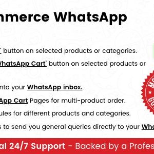 Progos - WooCommerce Whatsapp Order