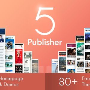 Publisher – Magazine Blog Newspaper And Review Wordpress Theme