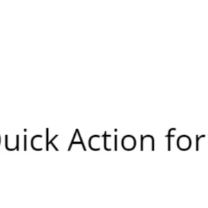 Quick Action for PWA