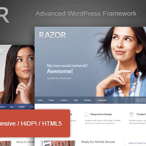 Razor – Cutting Edge Wordpress Theme
