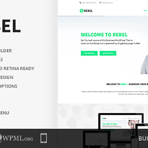 Rebel – Wordpress Business Bootstrap Theme