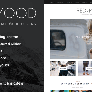 Redwood – A Responsive Wordpress Blog Theme