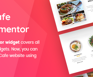 Restaurant & Cafe Addon for Elementor