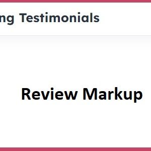 Strong Testimonials Review Markup