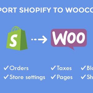 Import Shopify to WooCommerce