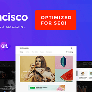 SanFrancisco - MultiConcept Blog & Magazine WordPress Theme