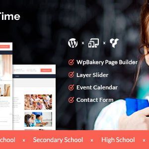 School Time - Modern Education WordPress Theme
