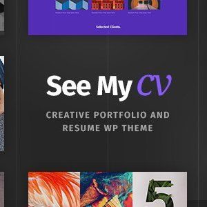 See My Cv – Resume & Vcard Wordpress Theme