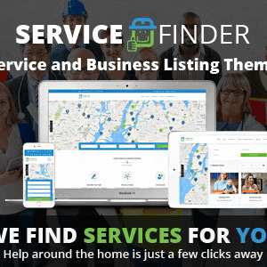 Service Finder – Service And Business Listing Wordpress Theme