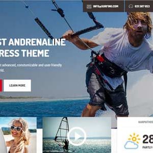 Shaka - A beach business WordPress theme