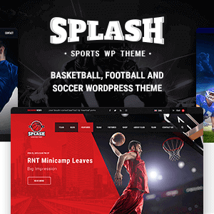Splash - Sport Club WordPress Theme