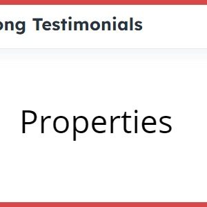 Strong Testimonials Properties