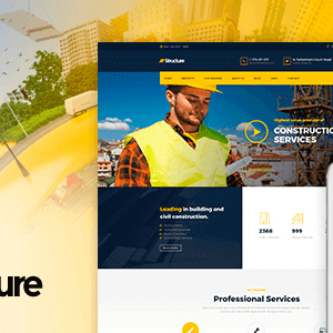 Structure – Construction Wordpress Theme