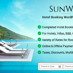 Sunway - Hotel Booking WordPress Theme