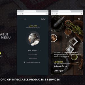 Taptap – A Super Customizable Wordpress Mobile Menu