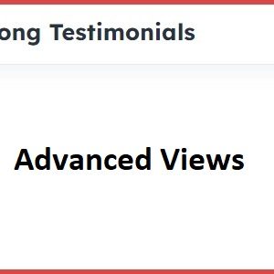 Strong Testimonials Advanced Views