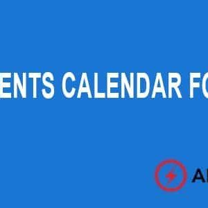The Events Calendar for AMP