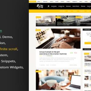 The Frog - Creative News / Blog Magazine Theme