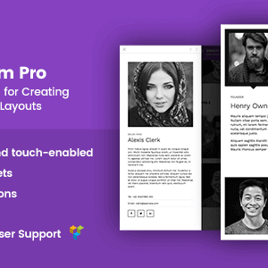 The Team Pro – Team Showcase Wordpress Plugin