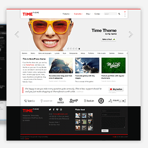 Time – Responsive Wordpress Theme