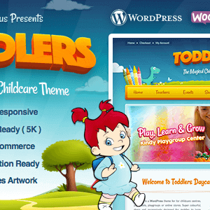 Toddlers – Kids, Child Care & Playgroup Wordpress Theme
