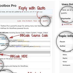 Gd Bbpress Toolbox Pro