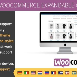 Ultimate Expandable WooCommerce Categories
