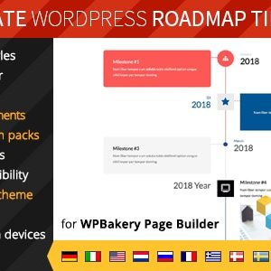 Ultimate RoadMap Timeline for WPBakery Page Builder (formerly Visual Composer)