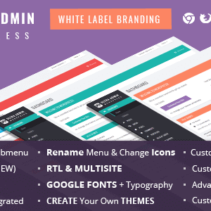 Ultra Wordpress Admin Theme