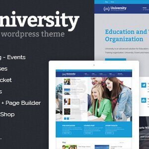 University – Education Event And Course Theme
