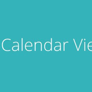 Upstream Calendar View Extension