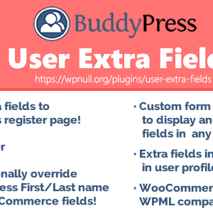 User Extra Fields