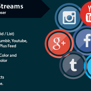 Visual Composer Social Streams With Carousel