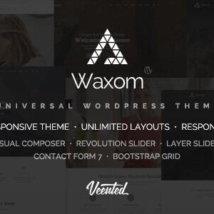 Waxom – Clean & Universal Wordpress Theme