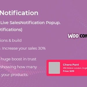 WooCommerce Sales Notification Pro