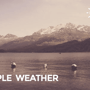 Simple Weather Plugin – Weather Wordpress Shortcode & Widget