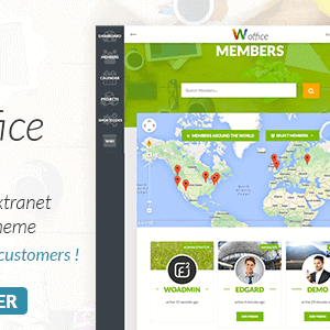 Woffice – Intranet/Extranet Wordpress Theme