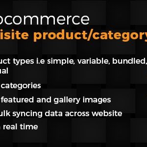 WooCommerce Multisite Product & Category Sync