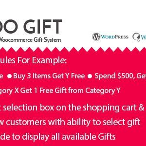 Woo Gift - Advanced Woocommerce Gift Plugin