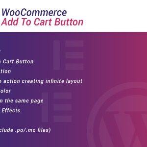 WooCommerce Add To Cart Button for Elementor