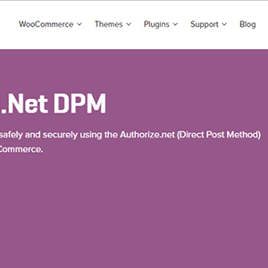 Woocommerce Authorize.Net Dpm