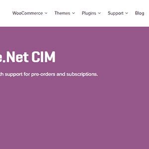 Woocommerce Authorize.Net Cim