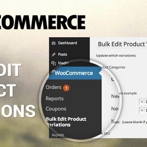 WooCommerce Bulk Edit Product Variations