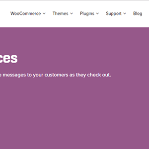 Woocommerce Cart Notices