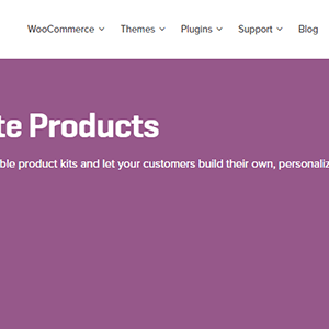 Woocommerce Composite Products