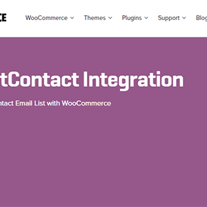 Woocommerce Constant Contact Integration