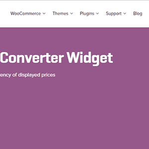 Woocommerce Currency Converter Widget