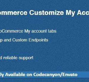 Customize My Account for WooCommerce